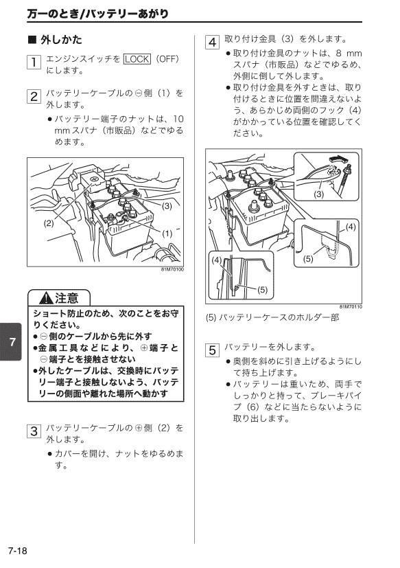 バッテリー